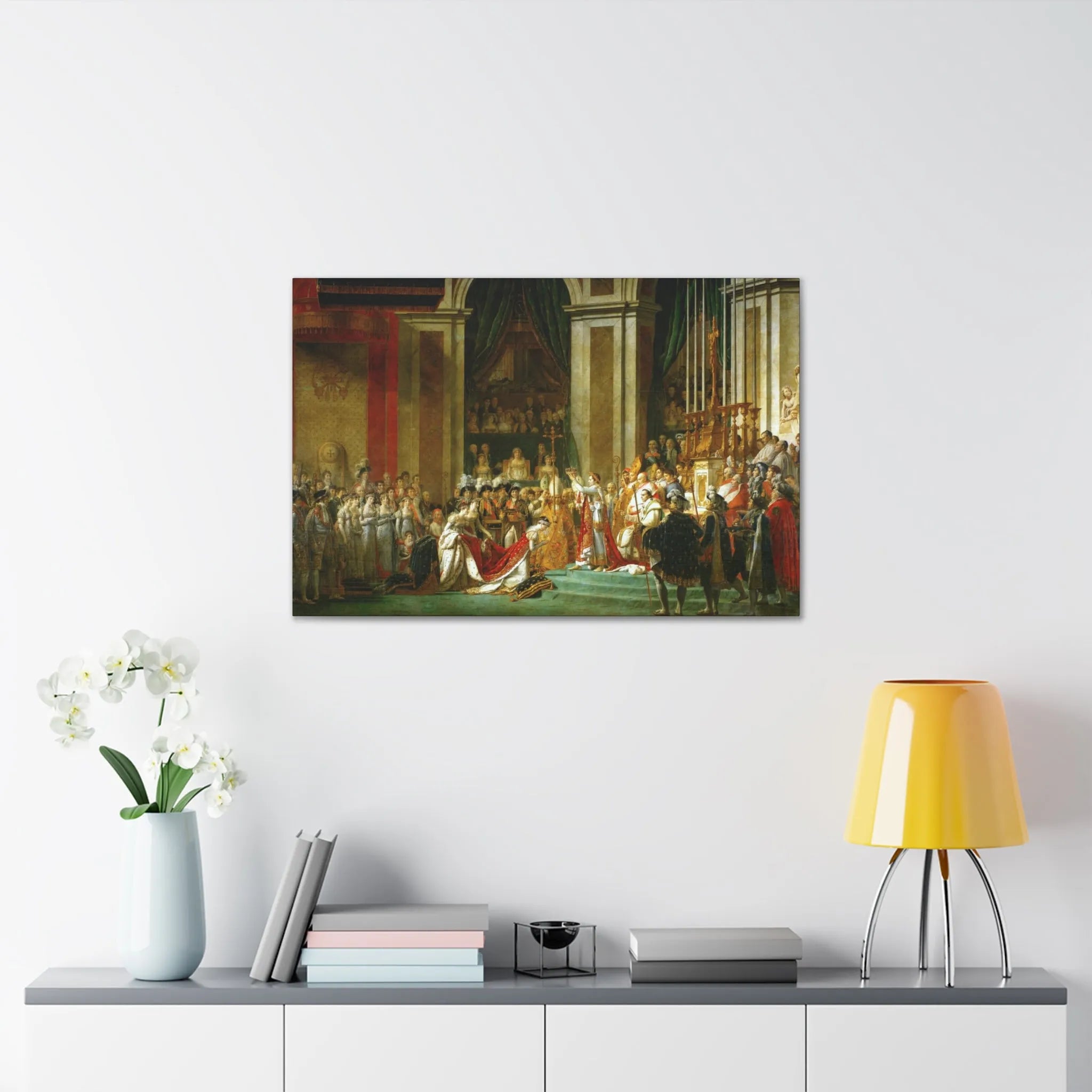 Elevate Your Space with The Coronation of Napoleon Canvas