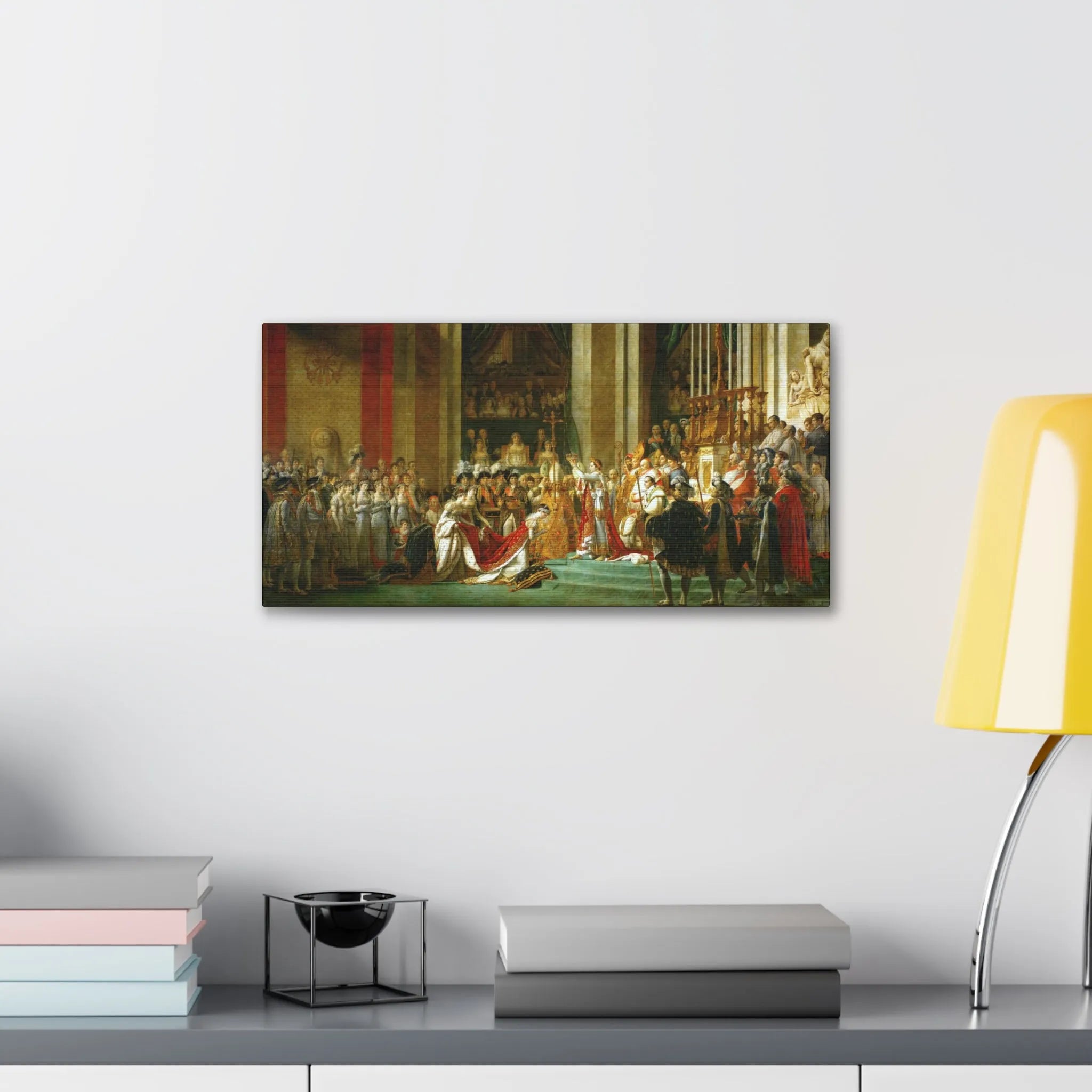 Elevate Your Space with The Coronation of Napoleon Canvas