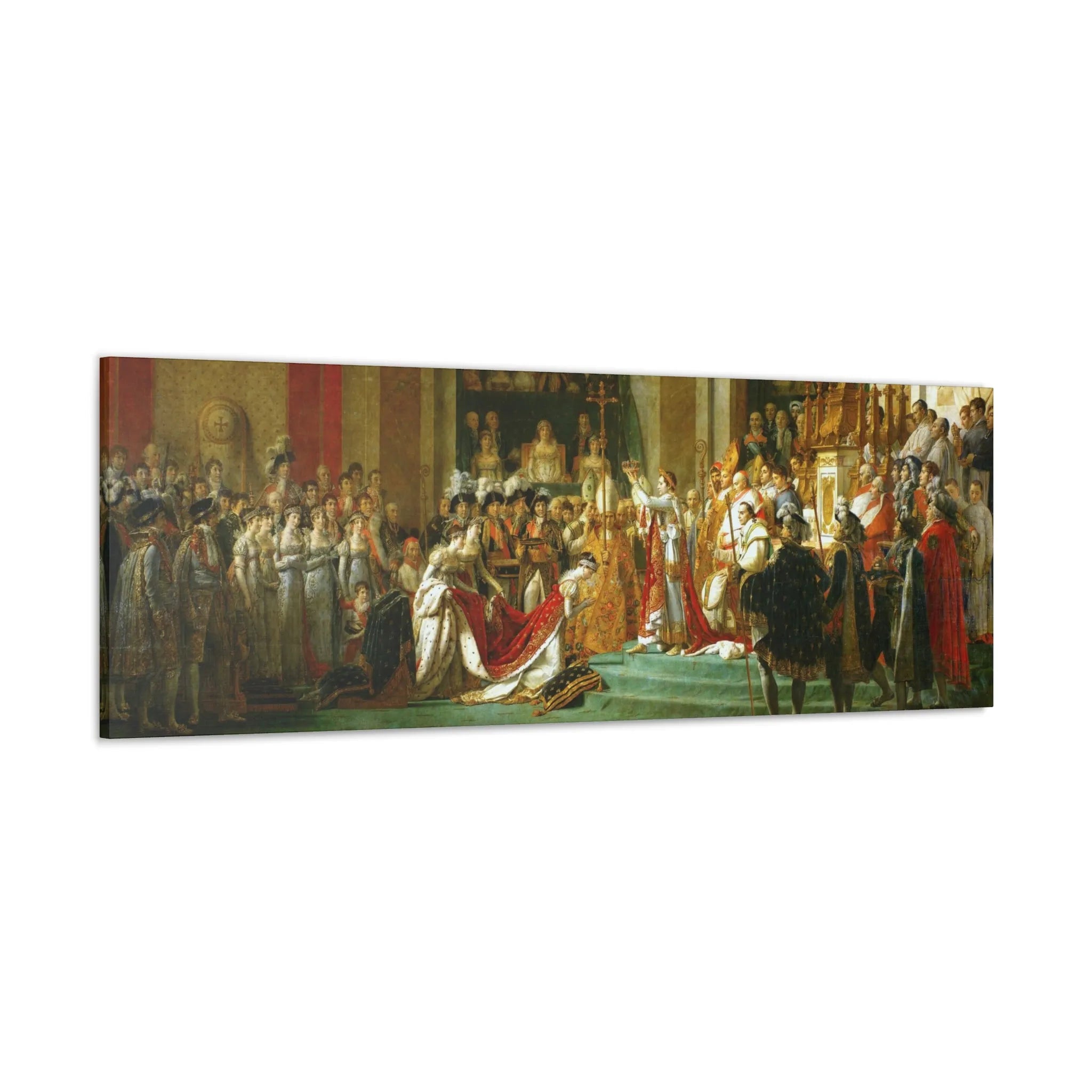 Elevate Your Space with The Coronation of Napoleon Canvas