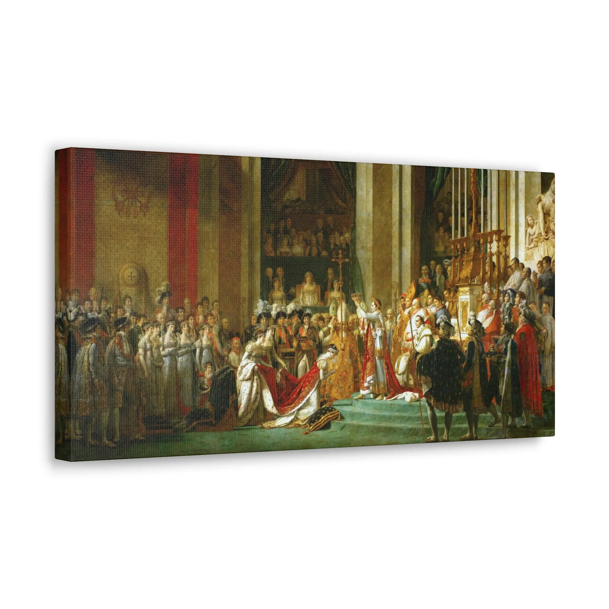 Elevate Your Space with The Coronation of Napoleon Canvas