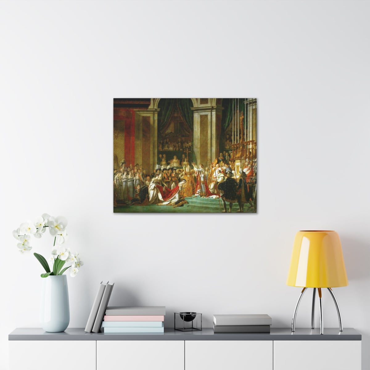 Elevate Your Space with The Coronation of Napoleon Canvas