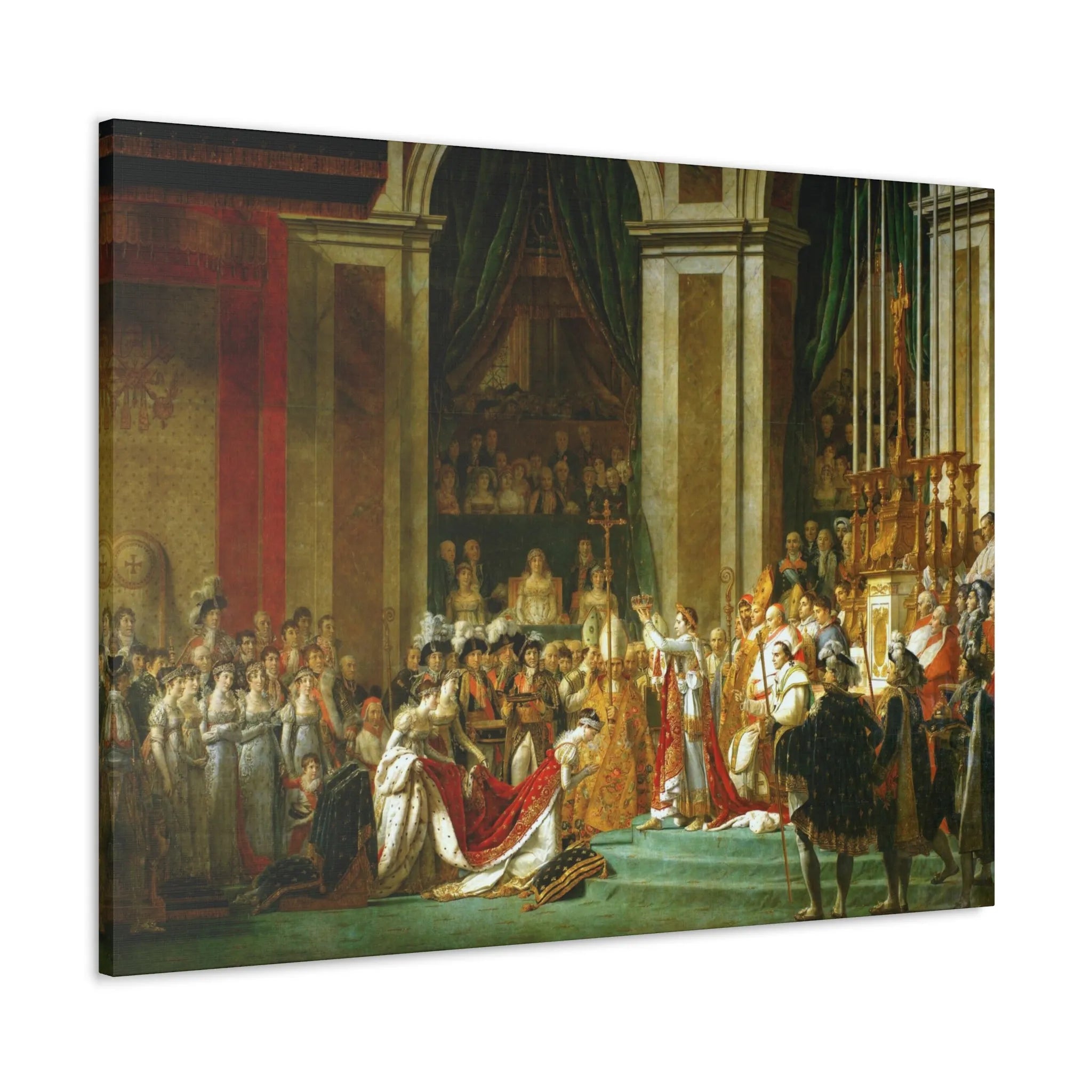 Elevate Your Space with The Coronation of Napoleon Canvas