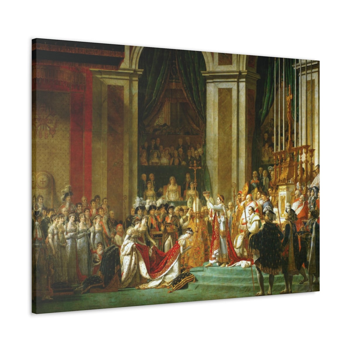 Famous Napoleon painting The Coronation of Napoleon