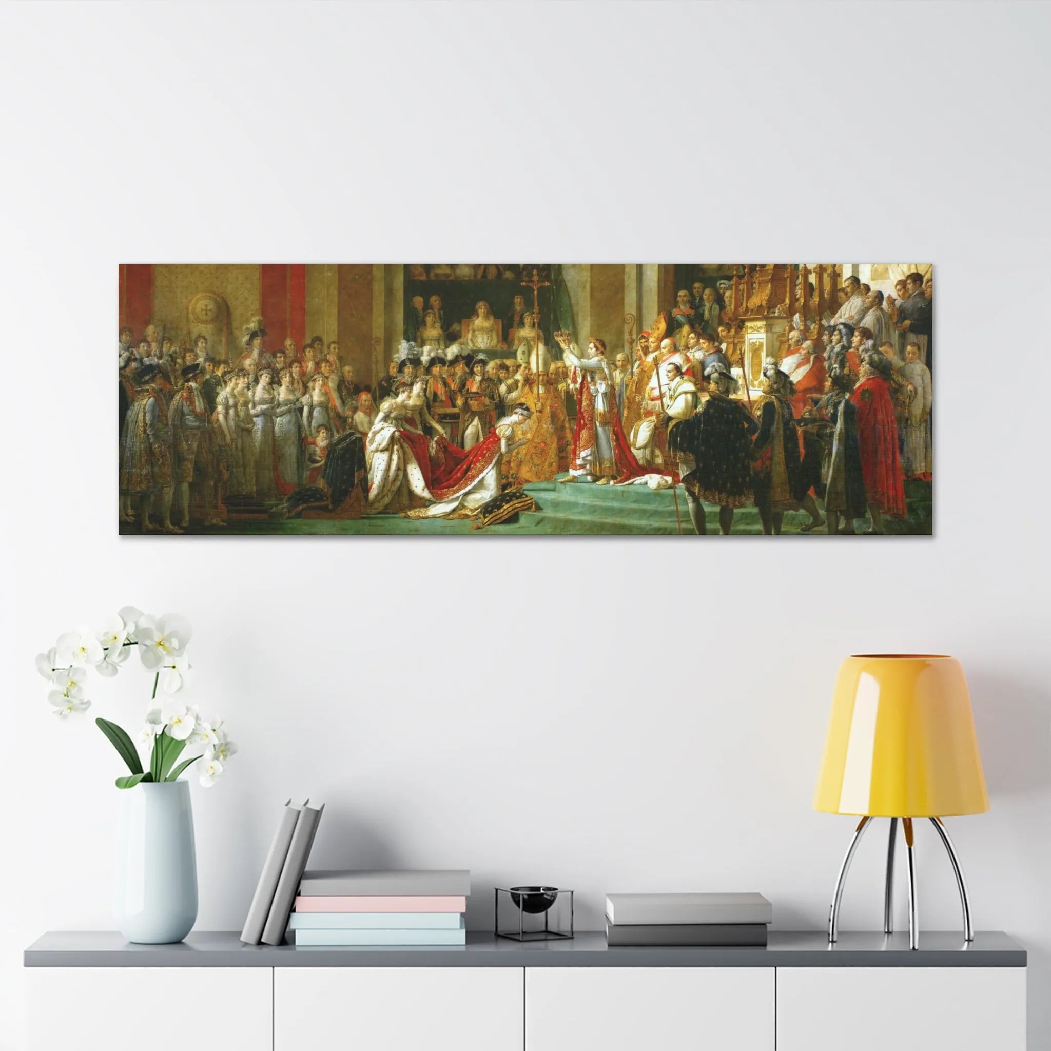 Elevate Your Space with The Coronation of Napoleon Canvas