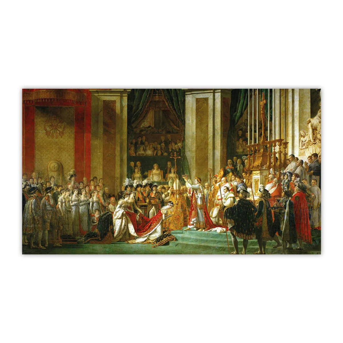 The Coronation of Napoleon Jacques-Louis David