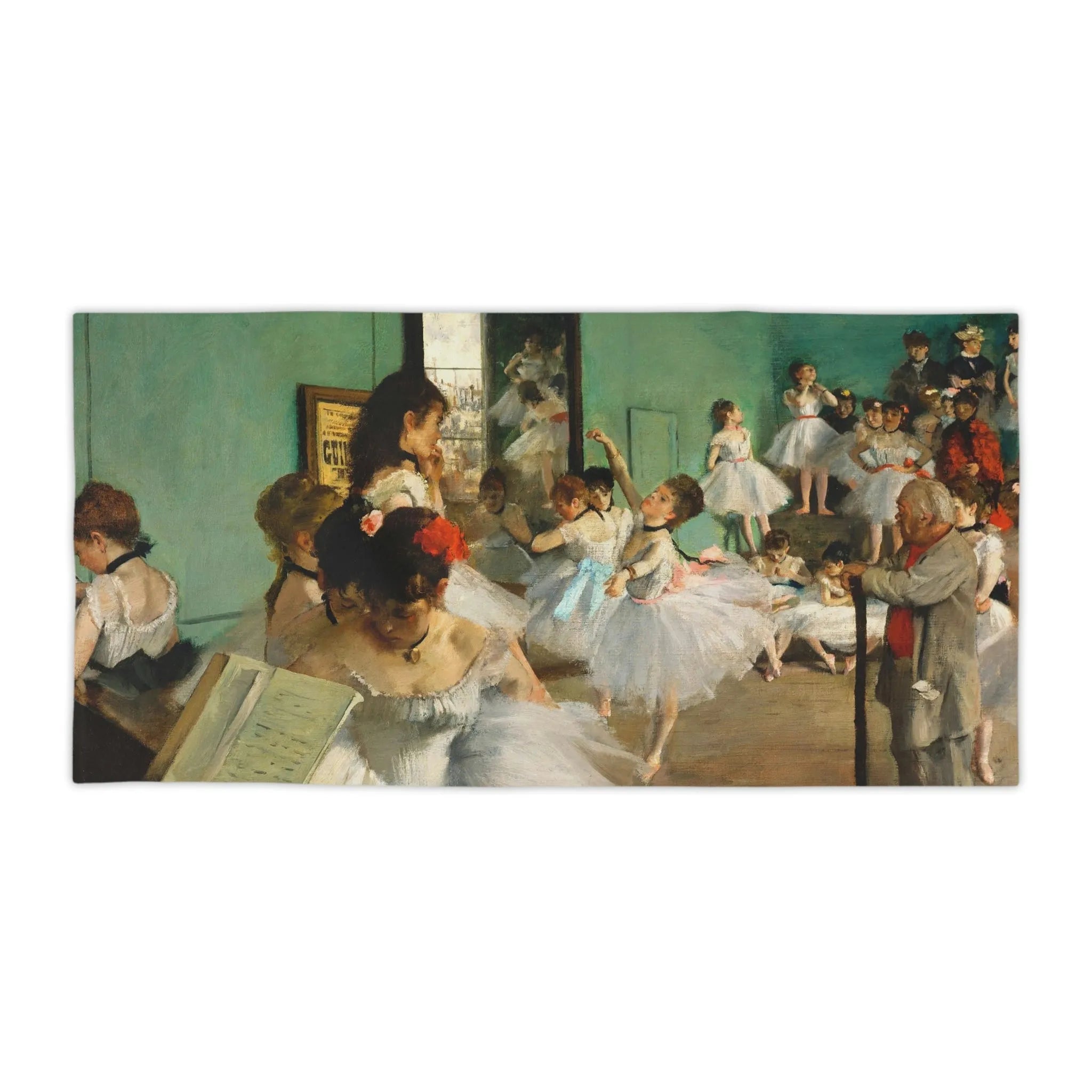 The Dance Class 1874 Ballet Beach Towels