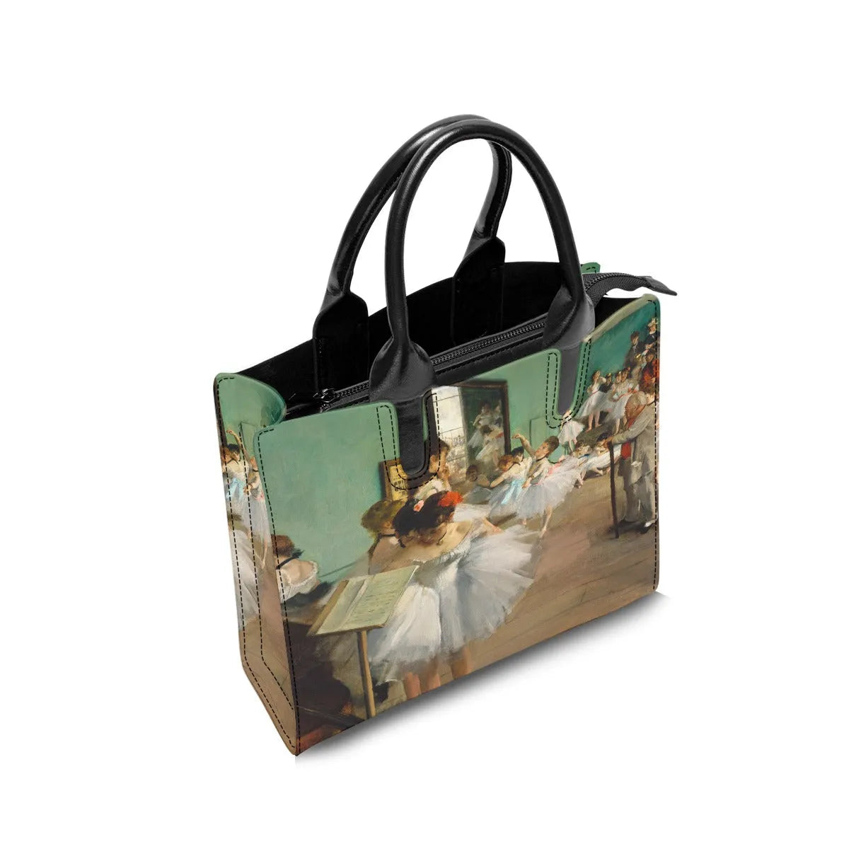 The Dance Class 1874 Ballet Edgar Degas Art Handbag