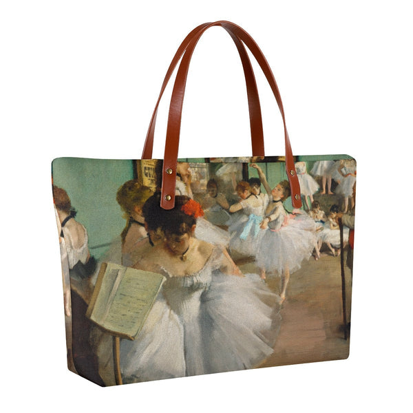 The Dance Class 1874 Ballet Edgar Degas Waterproof Tote Bag