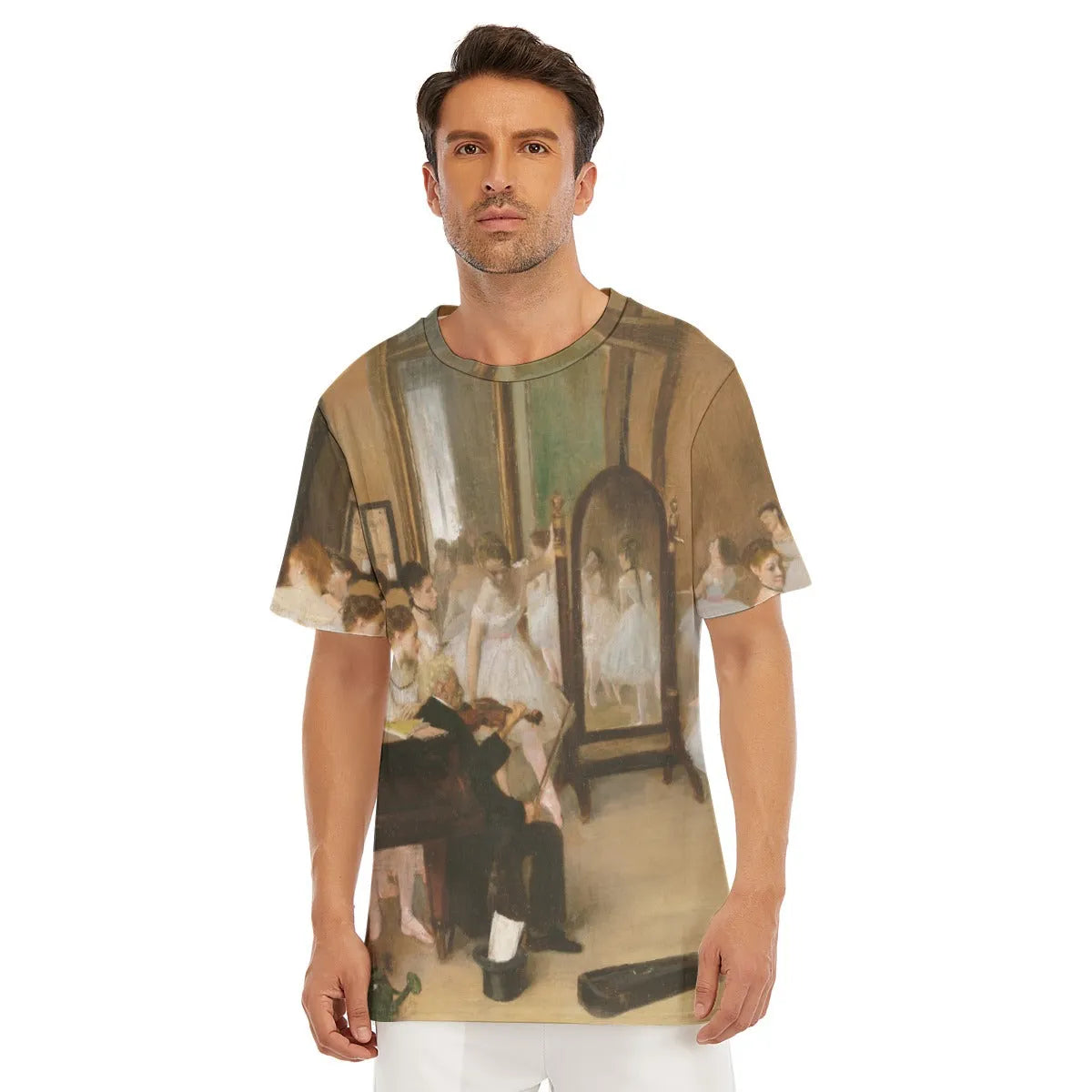 The Dancing Class Ballet 1870 by Edgar Degas T-Shirt