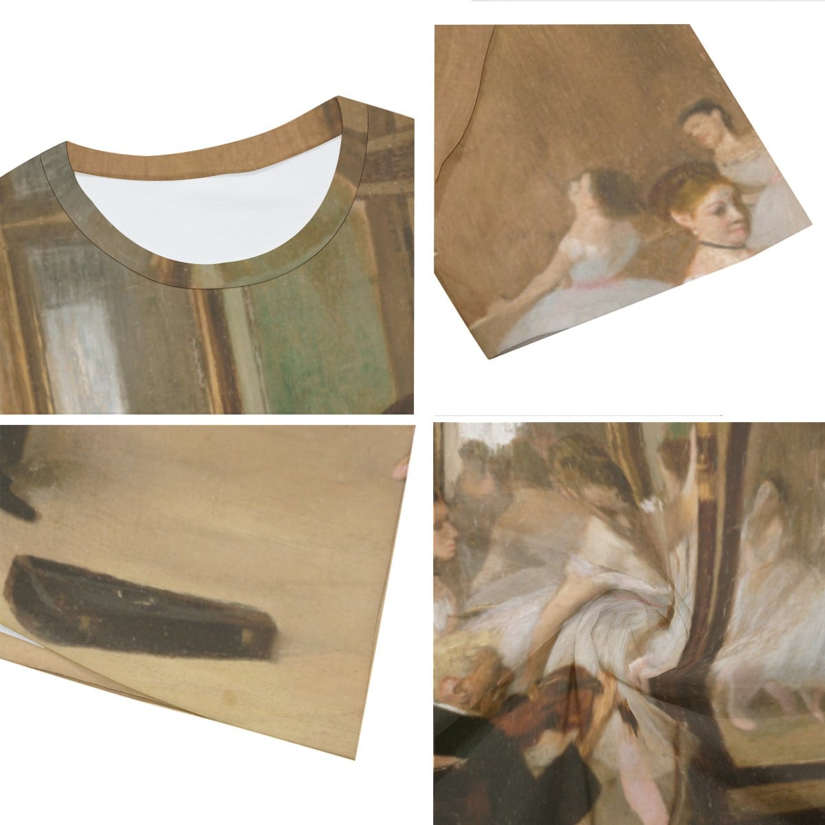 The Dancing Class Ballet 1870 by Edgar Degas T-Shirt