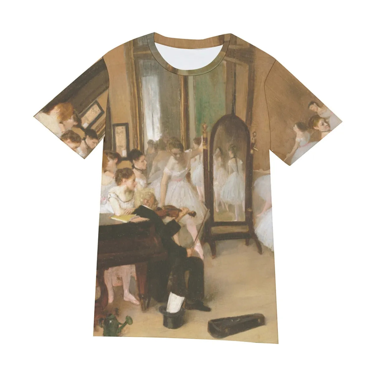 The Dancing Class Ballet 1870 by Edgar Degas T-Shirt