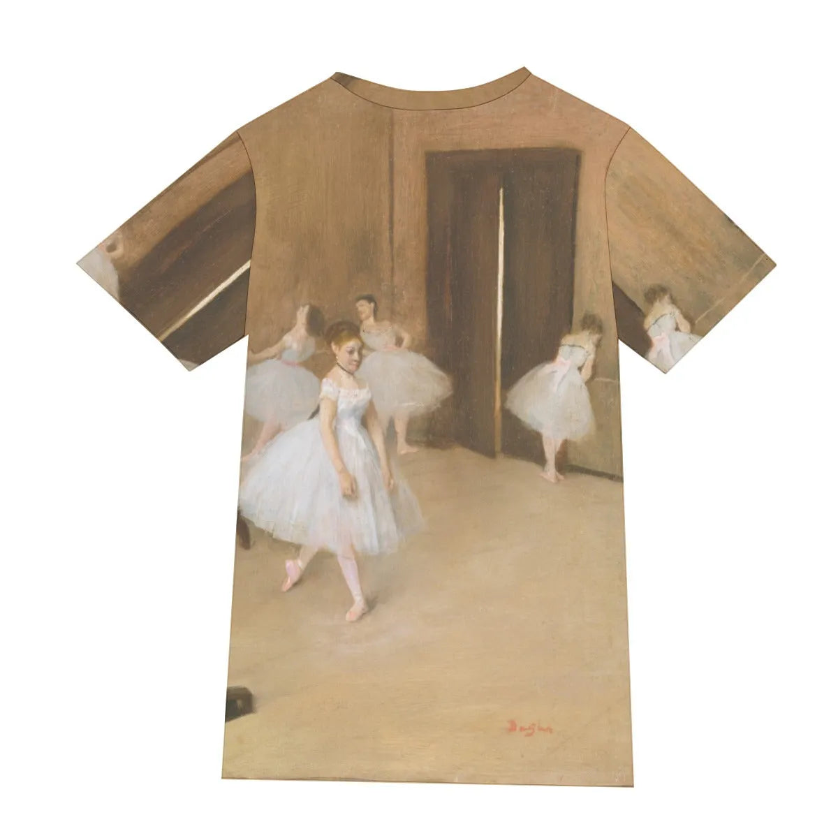 The Dancing Class Ballet 1870 by Edgar Degas T-Shirt