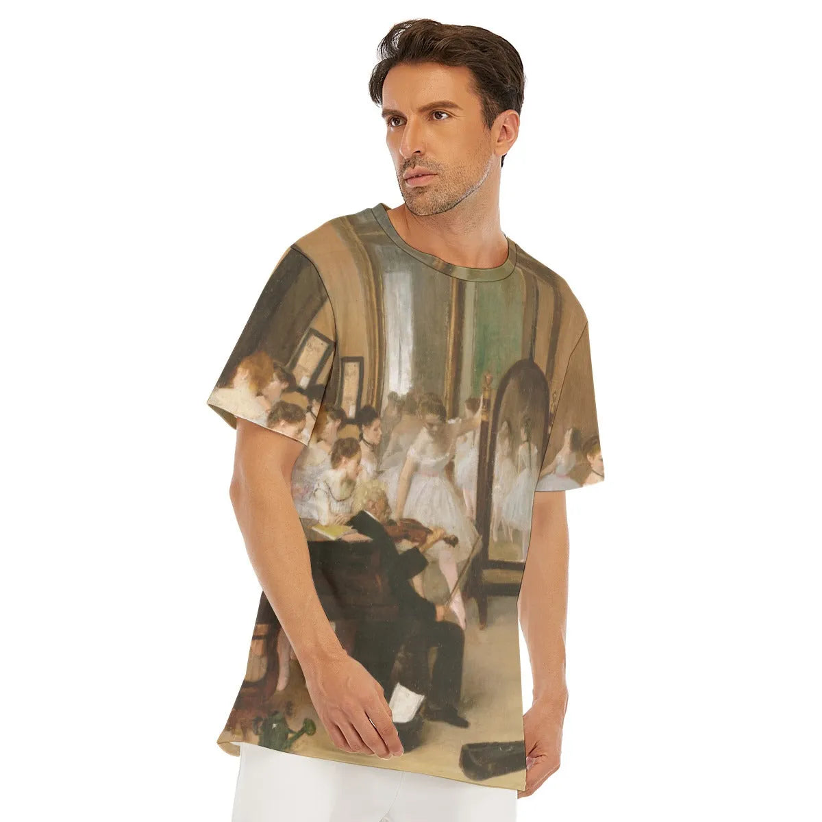 The Dancing Class Ballet 1870 by Edgar Degas T-Shirt