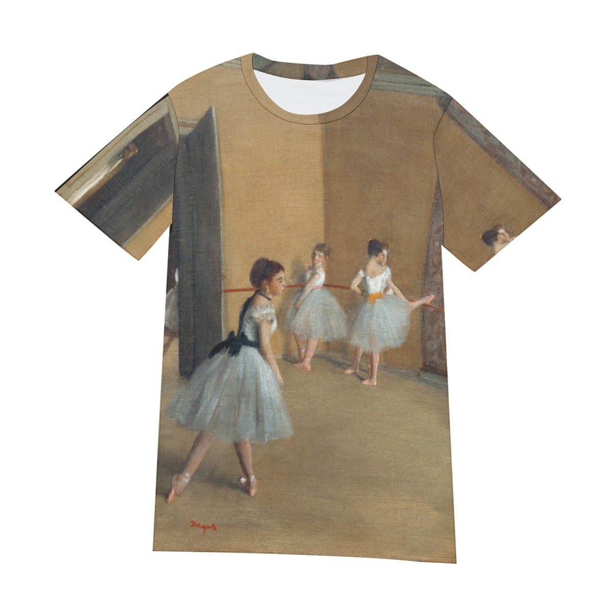 The Dancing Class Ballet Painting Edgar Degas T-Shirt