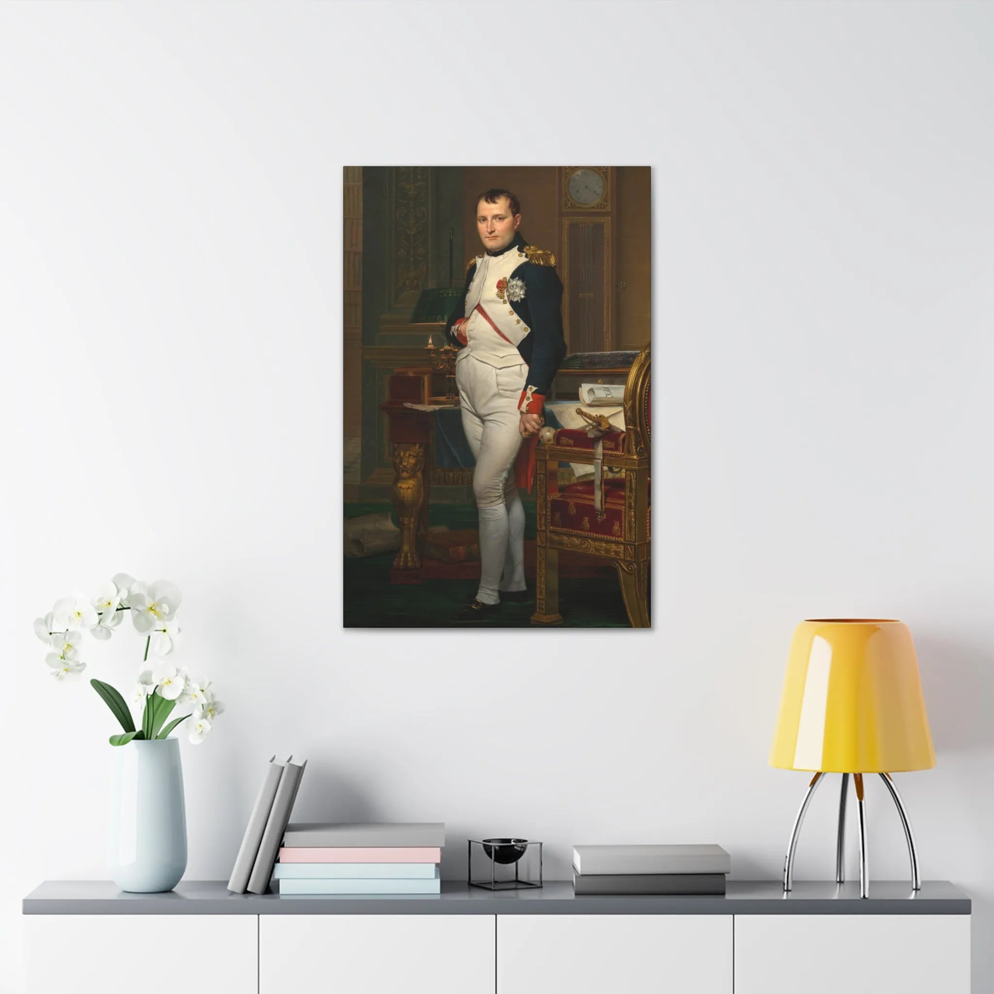 Discover History: Emperor Napoleon Canvas Gallery Wrap