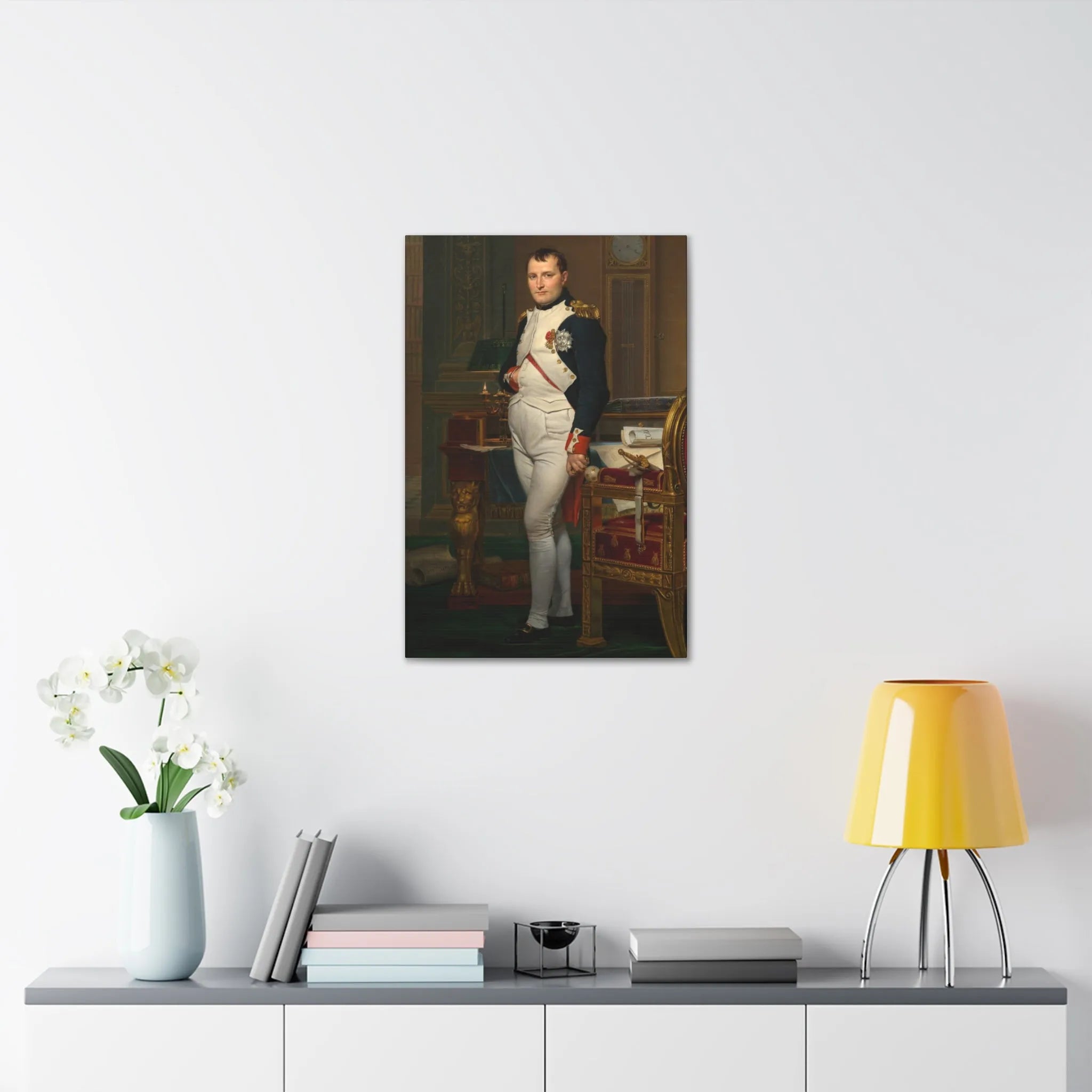 Discover History: Emperor Napoleon Canvas Gallery Wrap