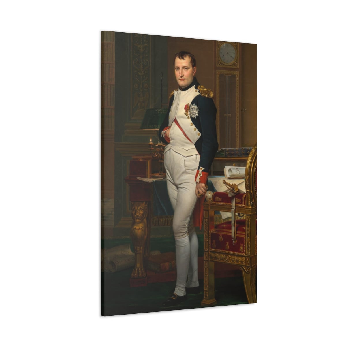 Discover History: Emperor Napoleon Canvas Gallery Wrap