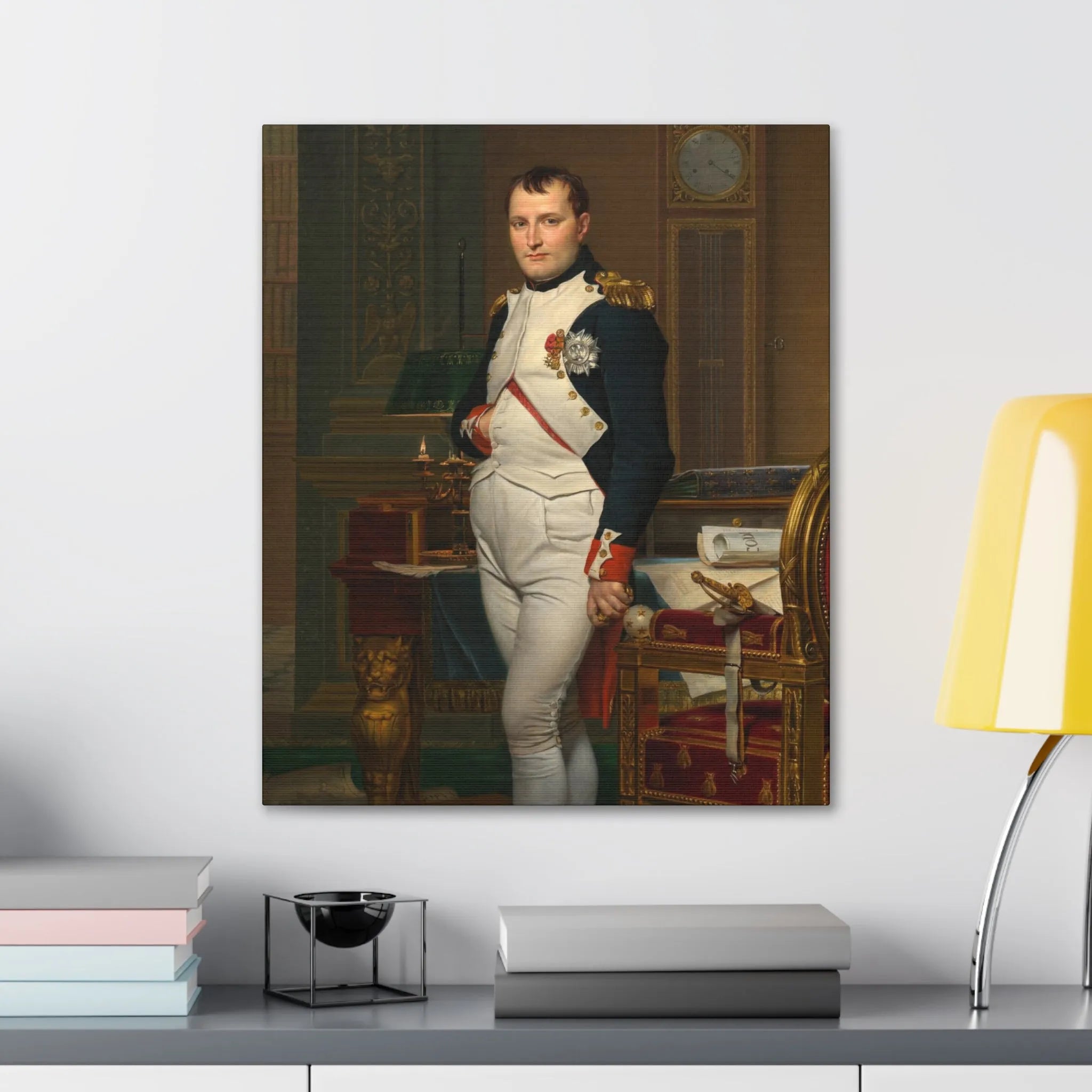 Discover History: Emperor Napoleon Canvas Gallery Wrap