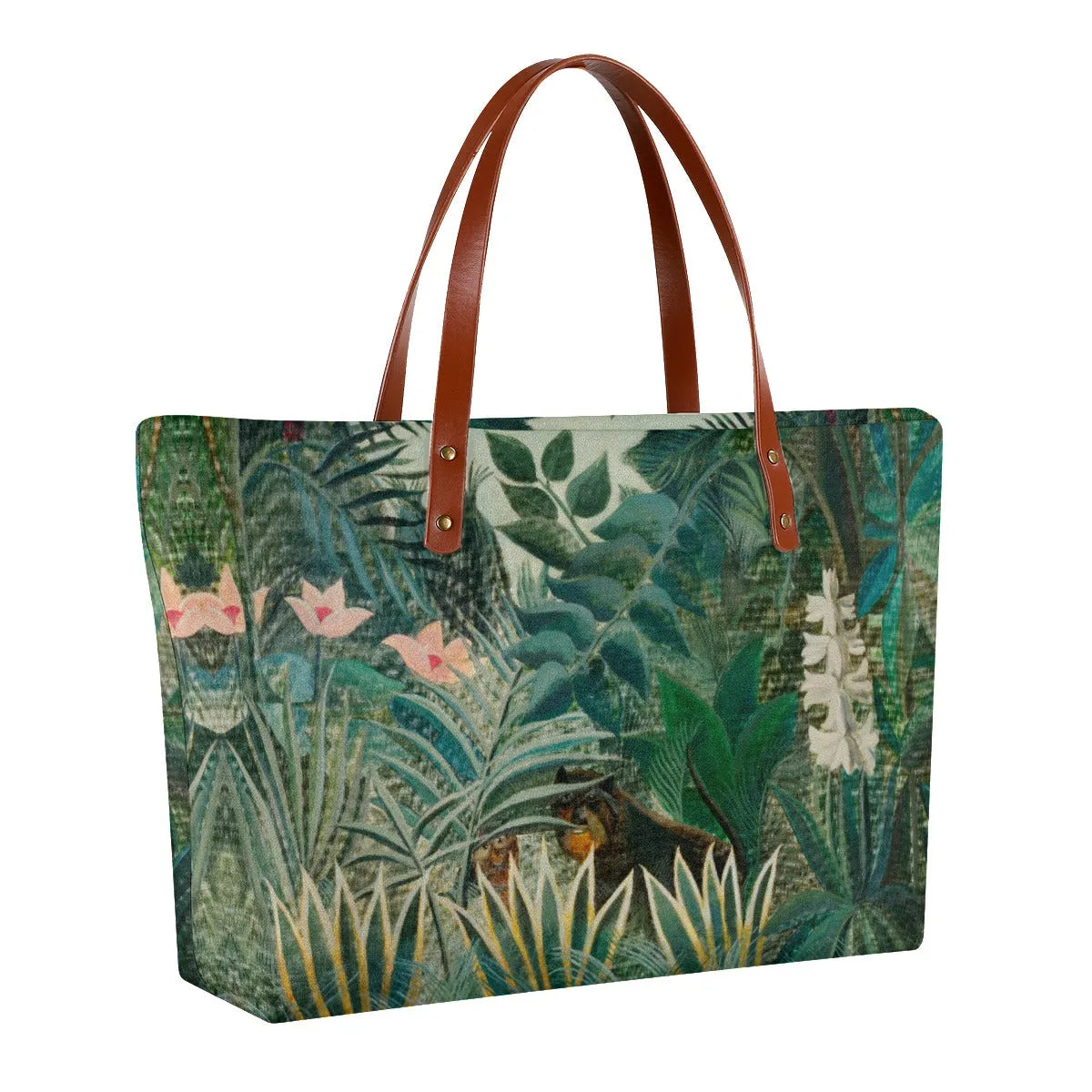 The Equatorial Jungle by Henri Rousseau Tote Bag