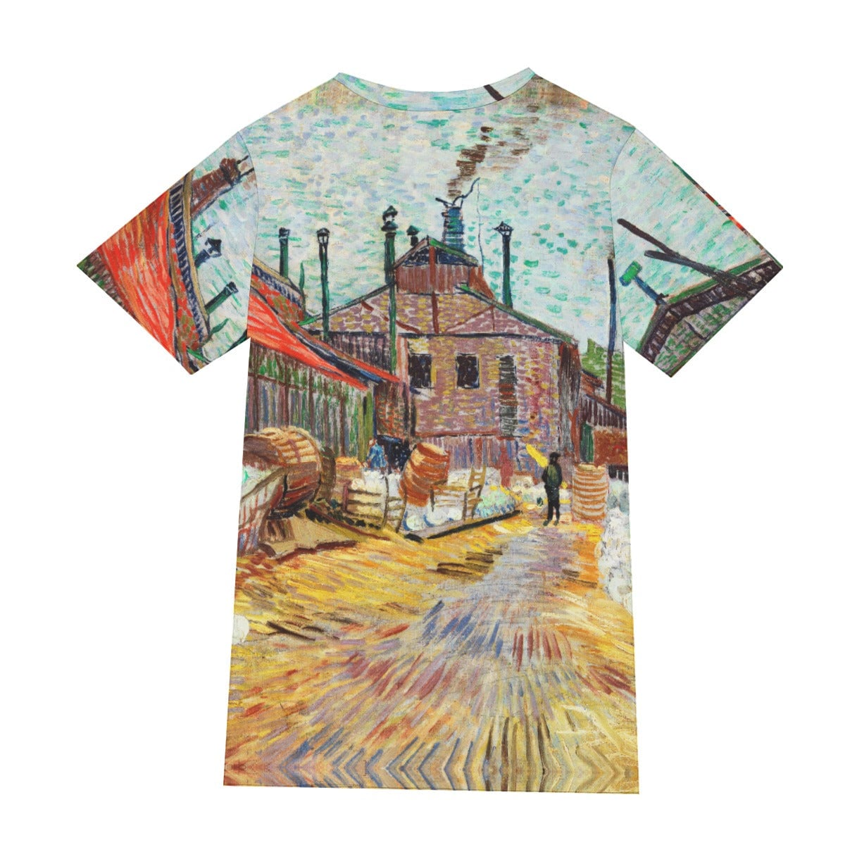 The Factory by Vincent Van Gogh T-Shirt