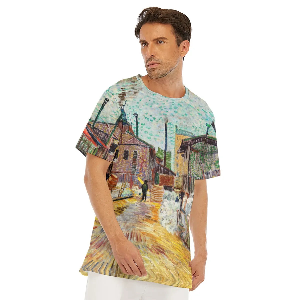 The Factory by Vincent Van Gogh T-Shirt