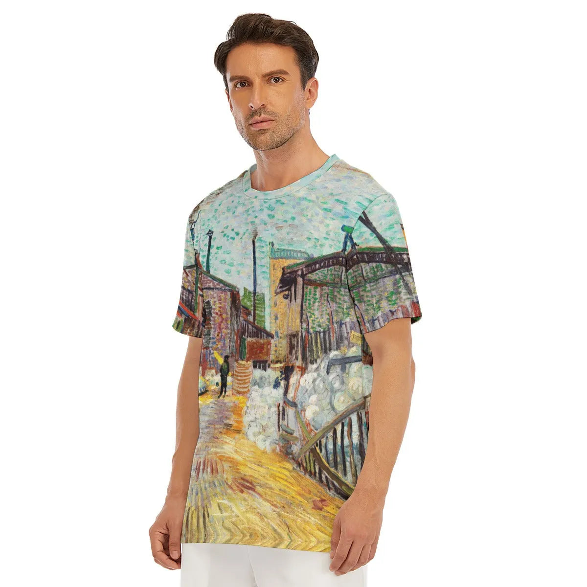 The Factory by Vincent Van Gogh T-Shirt