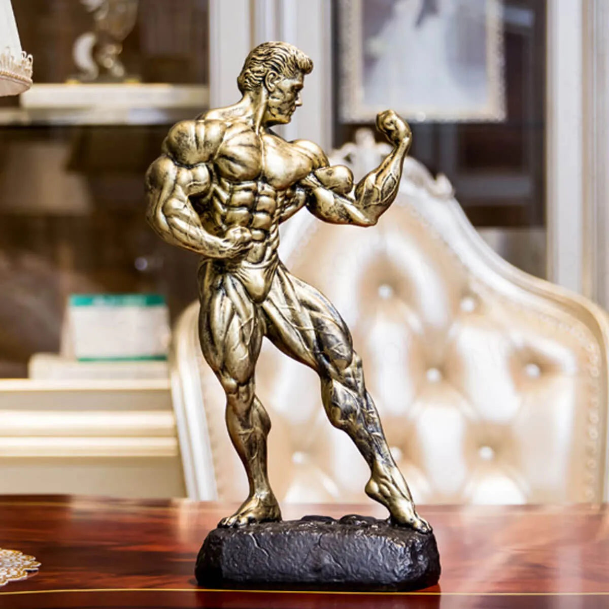 The Fitness Muscle Bodybuilding Sports Trophies Sculpture