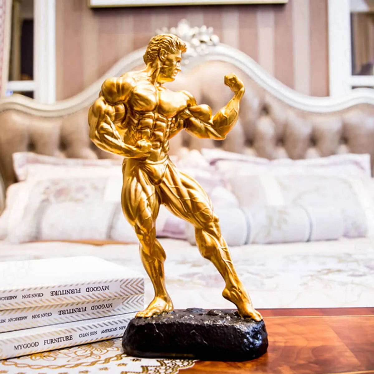 The Fitness Muscle Bodybuilding Sports Trophies Sculpture