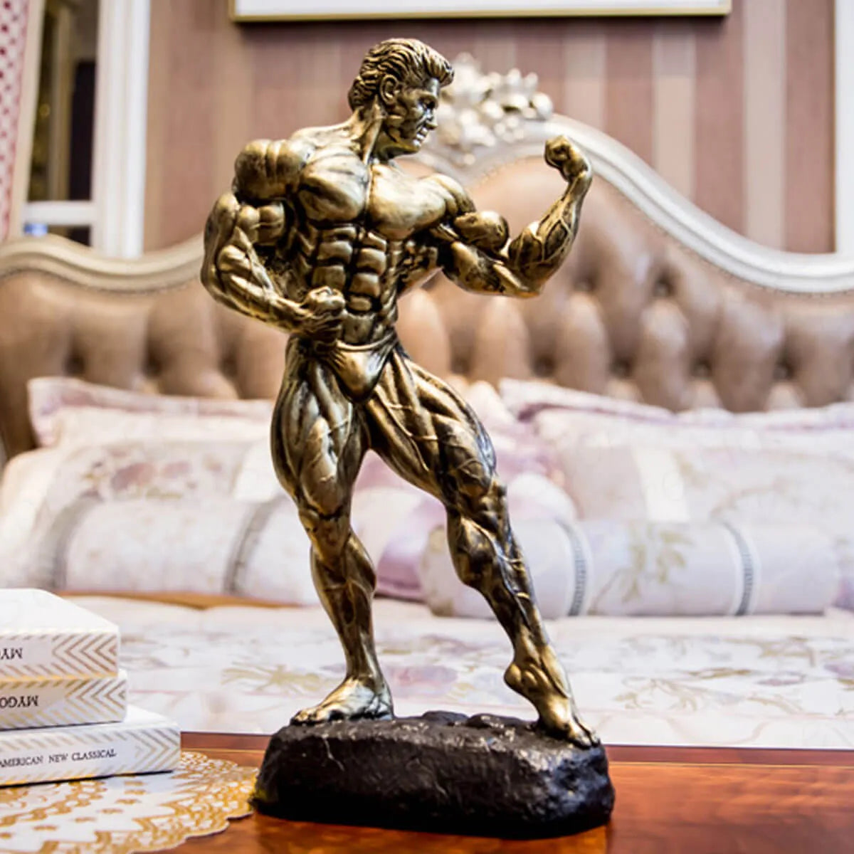 The Fitness Muscle Bodybuilding Sports Trophies Sculpture