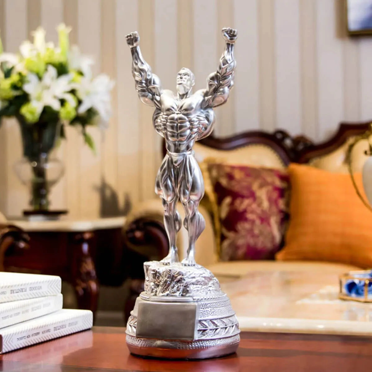 The Fitness Muscle Bodybuilding Sports Trophies Sculpture