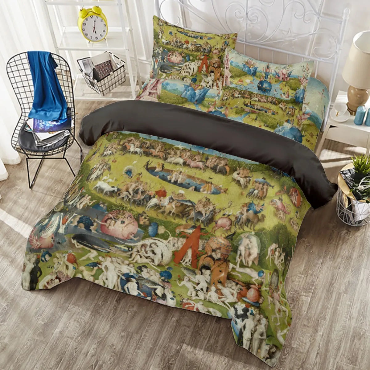 The Garden of Earthly Delights by Hieronymus Bosch 4-piece Duvet Set