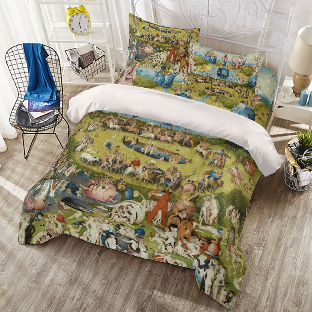 The Garden of Earthly Delights by Hieronymus Bosch 4-piece Duvet Set