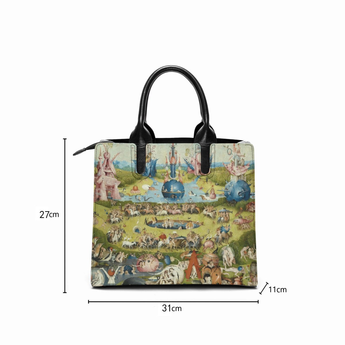 The Garden of Earthly Delights by Hieronymus Bosch Handbag