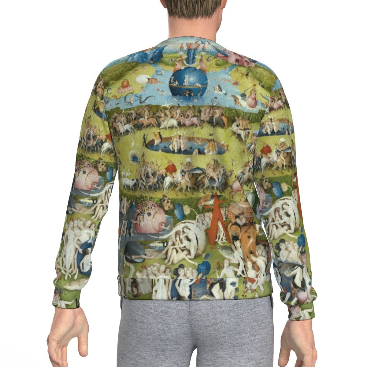 The Garden of Earthly Delights by Hieronymus Bosch Sweatshirt