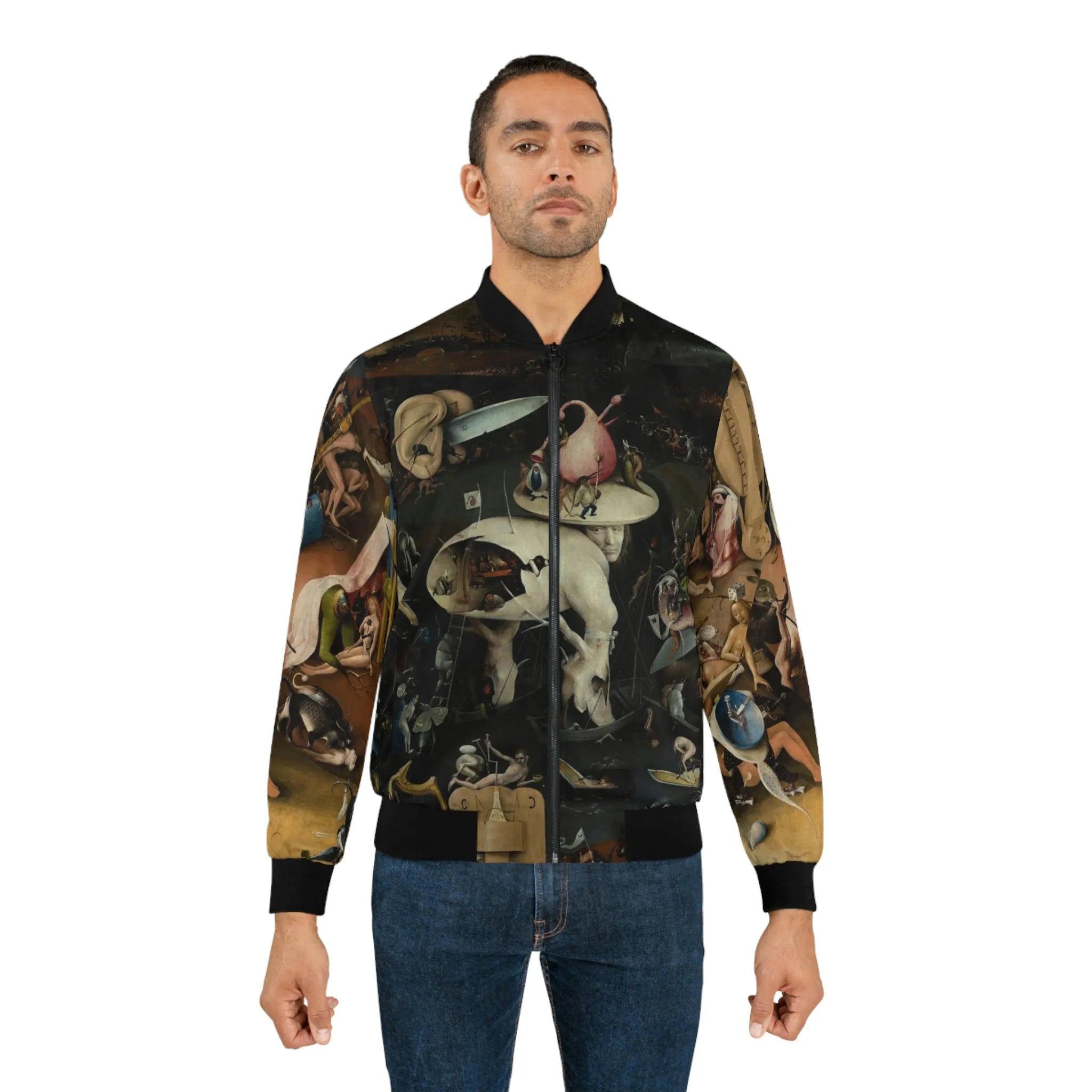 The Garden of Earthly Delights Hieronymus Bosch Bomber Jacket