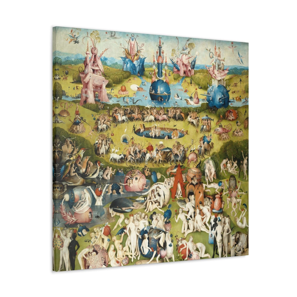 The Garden of Earthly Delights Hieronymus Bosch Canvas Gallery Wraps