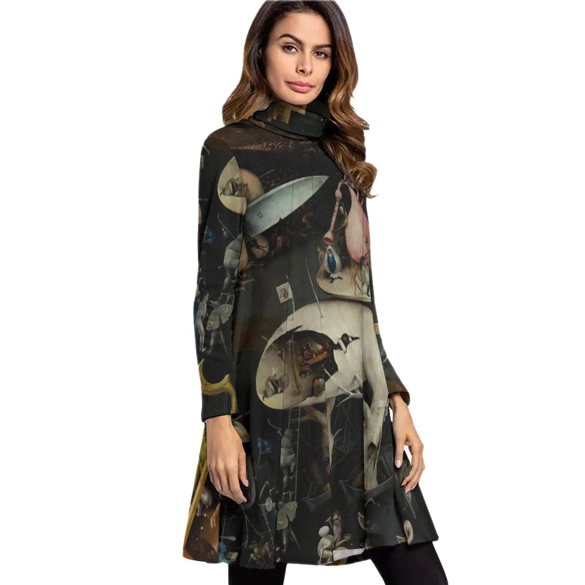 The Garden of Earthly Delights Hieronymus Bosch Dress Long Sleeve