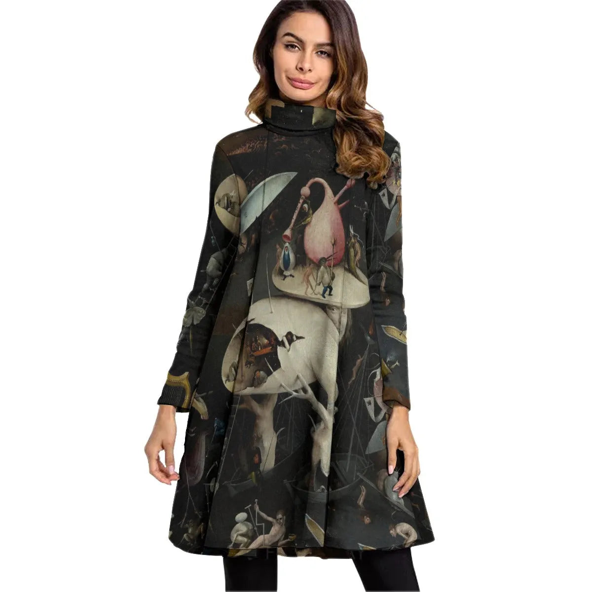 The Garden of Earthly Delights Hieronymus Bosch Dress Long Sleeve