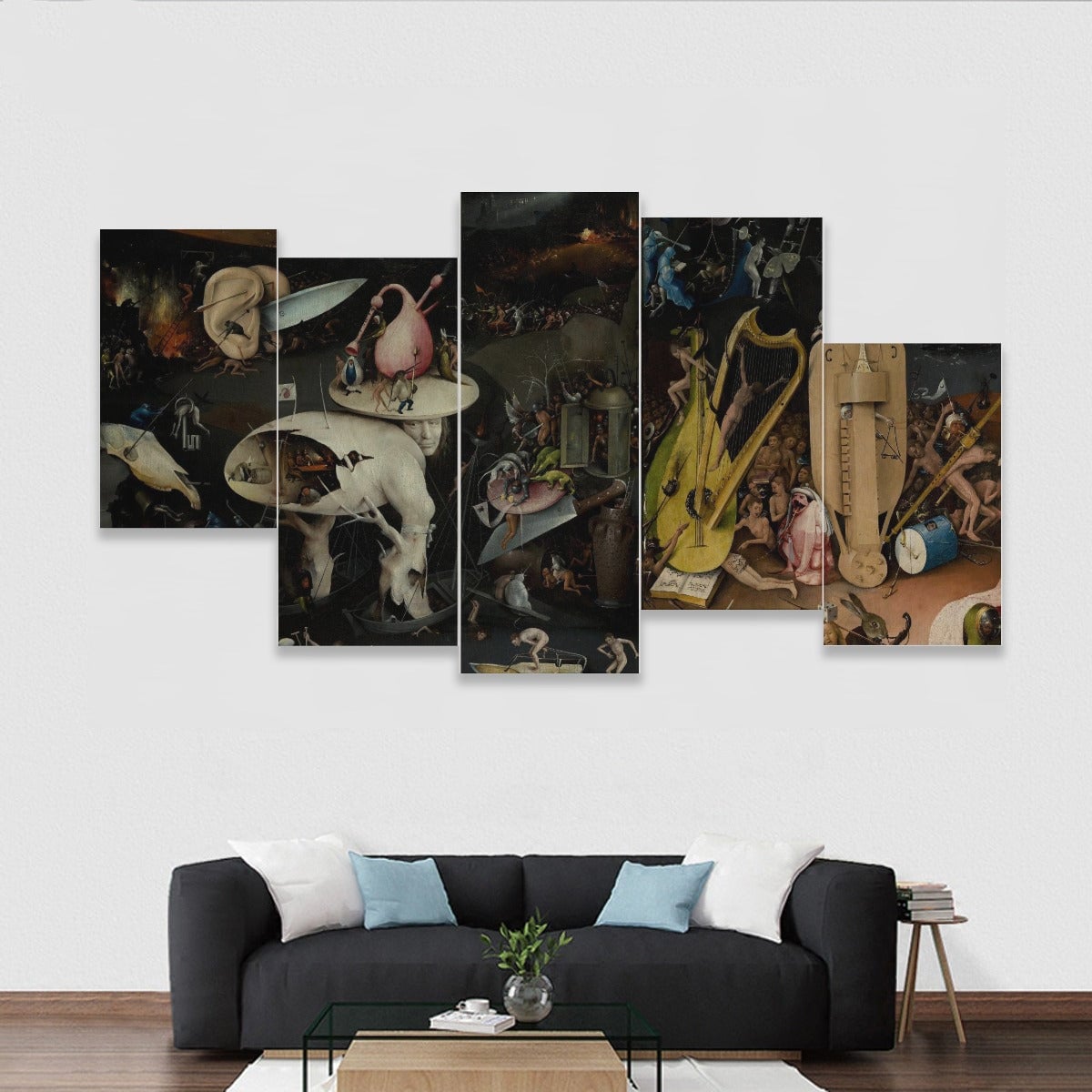 The Garden of Earthly Delights Hieronymus Bosch Framed Murals