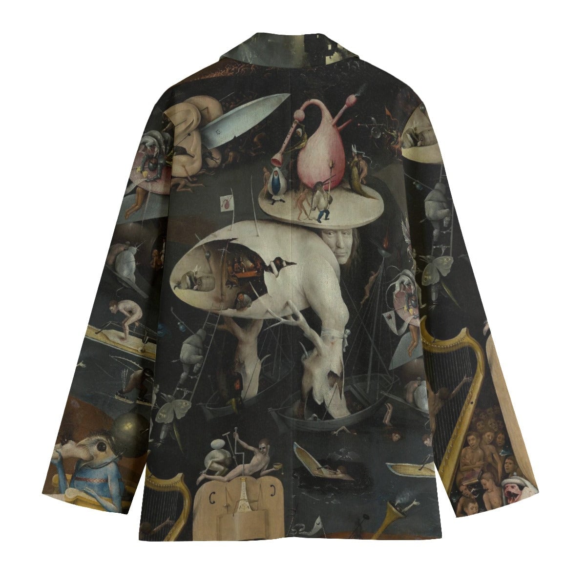 The Garden of Earthly Delights Hieronymus Bosch Women s Blazer