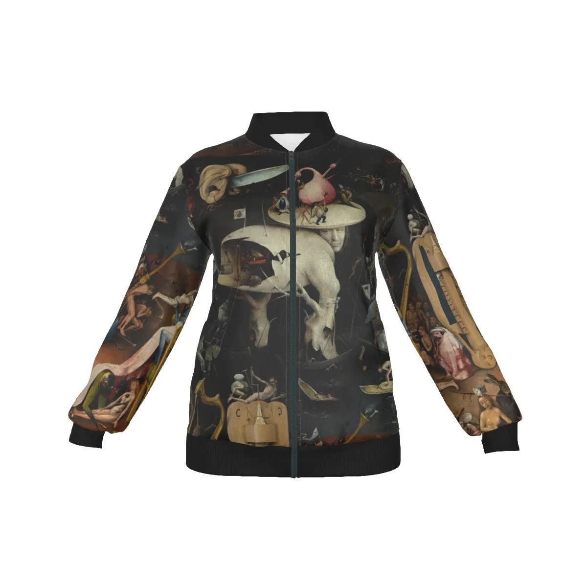 The Garden of Earthly Delights Hieronymus Bosch Women’s Bomber Jacket