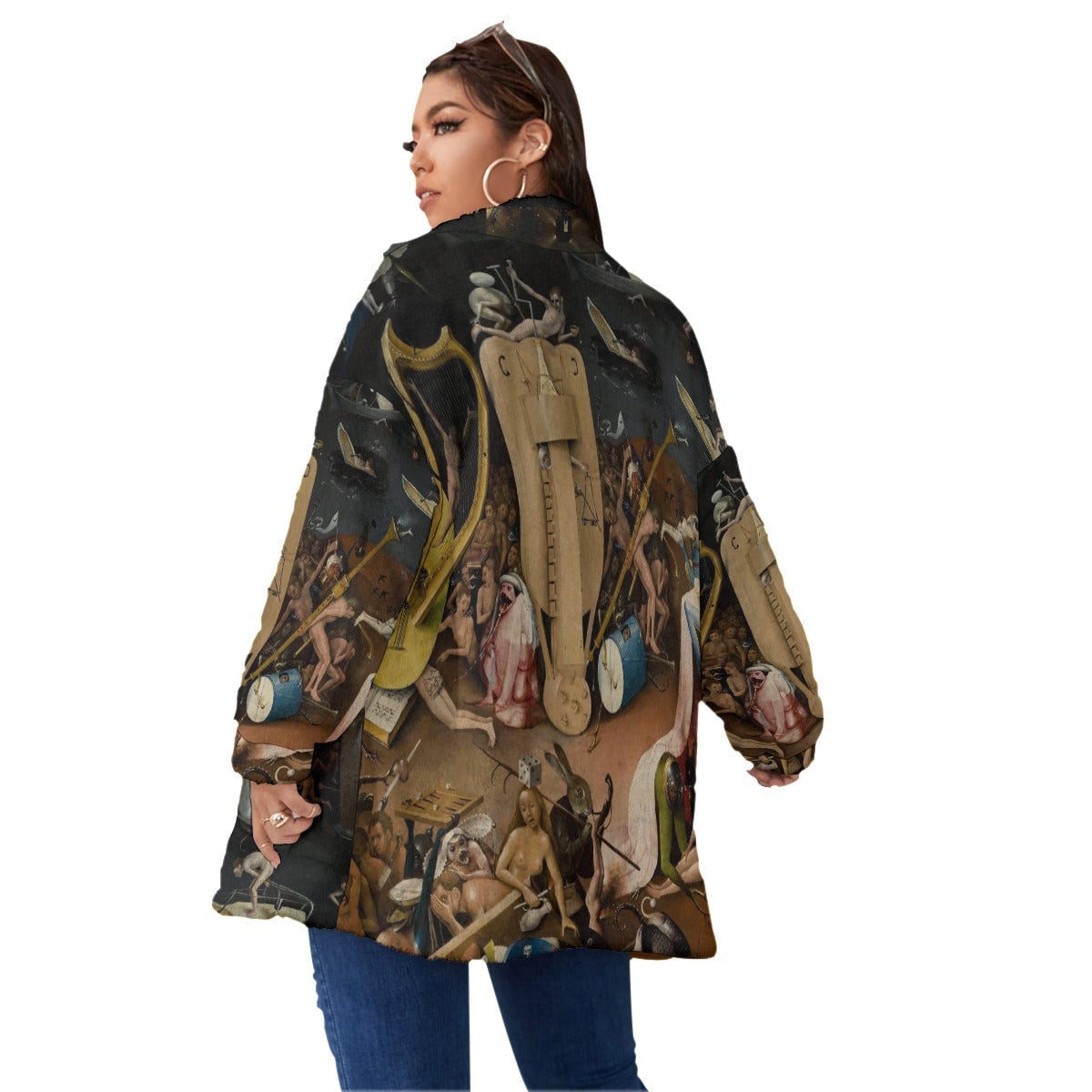 The Garden of Earthly Delights Hieronymus Bosch Women’s Fleece Jacket