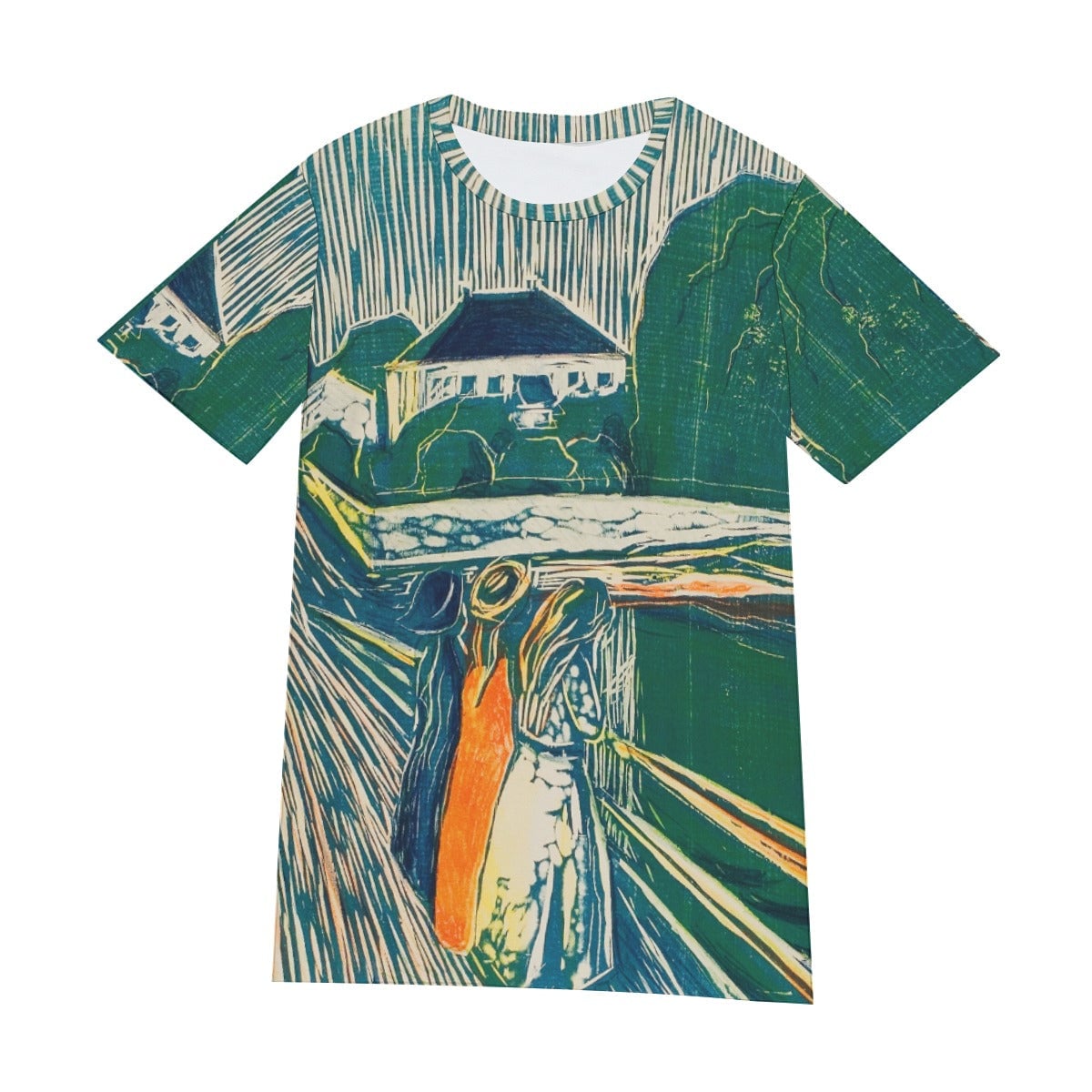 The Girls on the Bridge by Edvard Munch T-Shirt