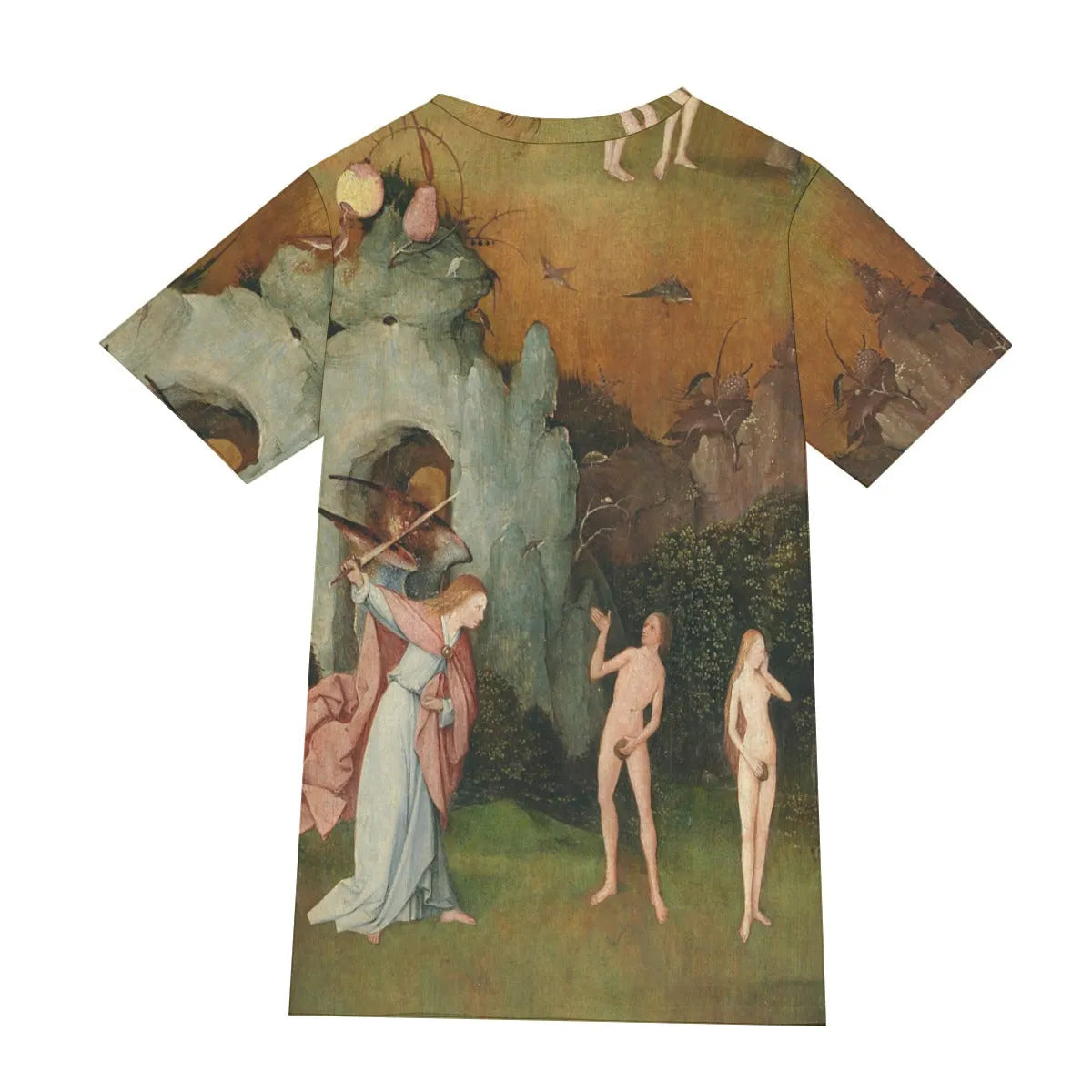 The Haywain Triptych Left by Hieronymus Bosch T-Shirt