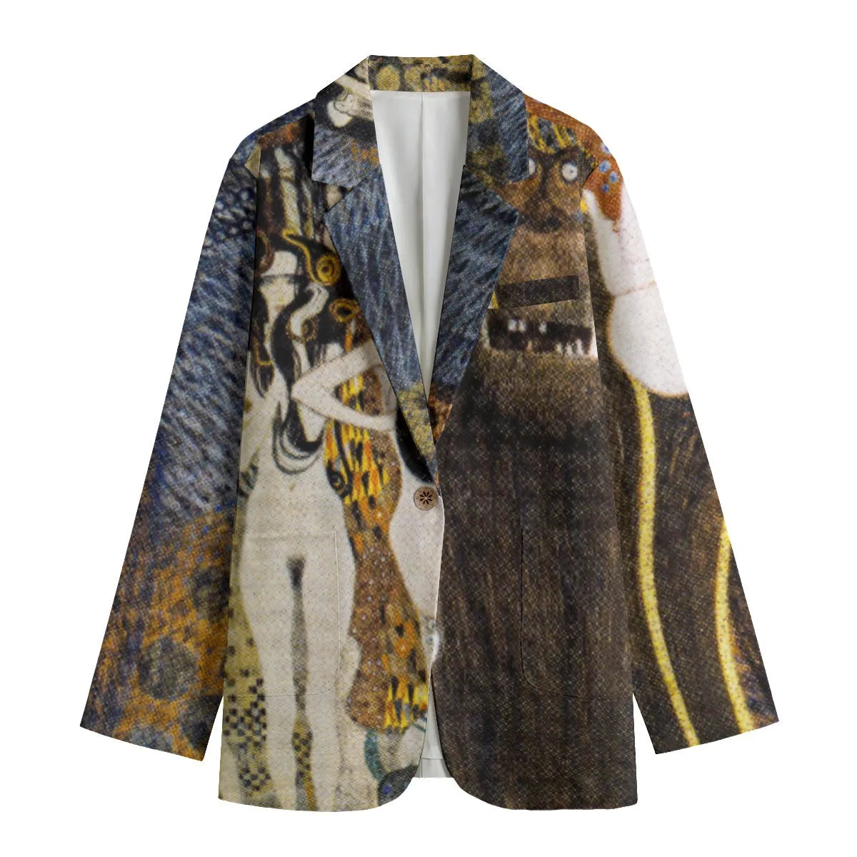 The Hostile Powers Gustav Klimt Women’s Blazer