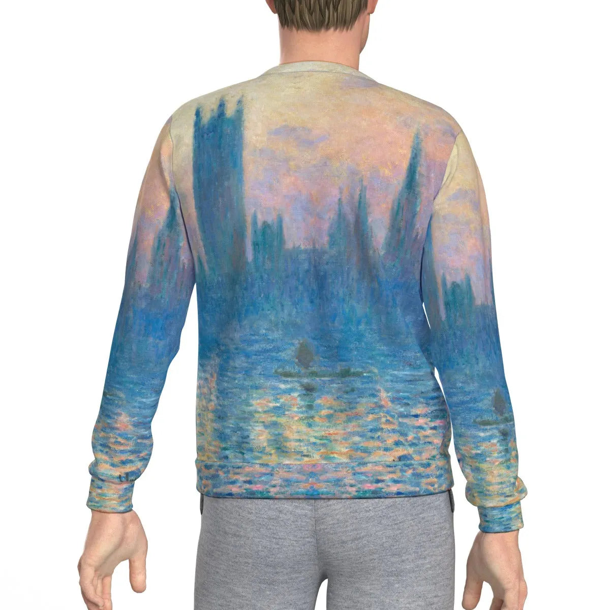 The Houses of Parliament by Claude Monet Sweatshirt