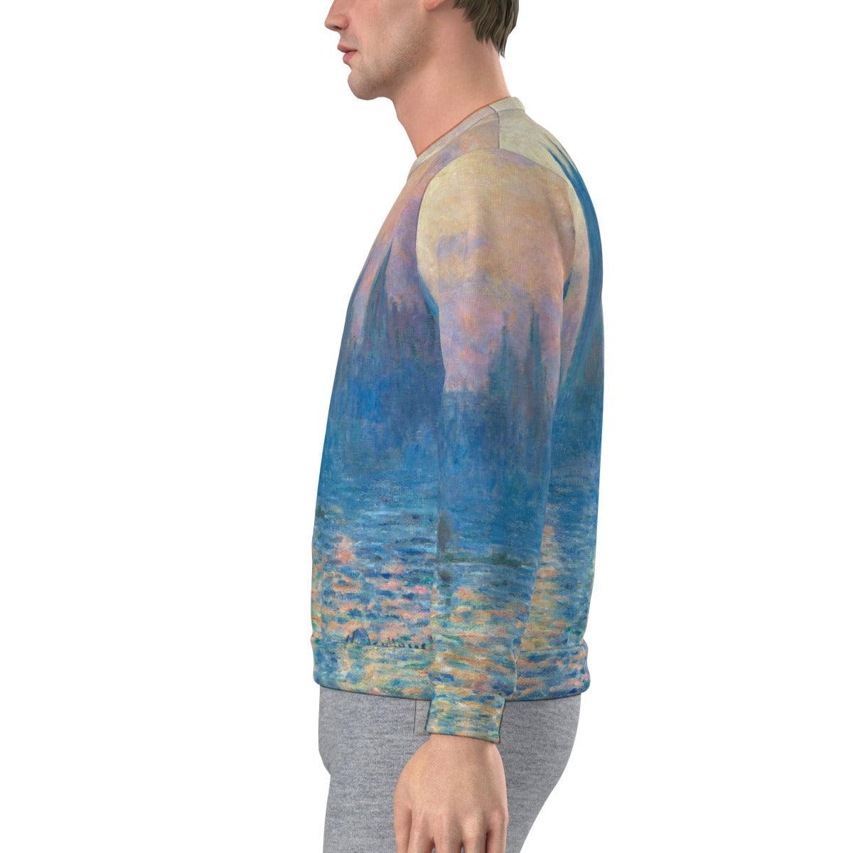 The Houses of Parliament by Claude Monet Sweatshirt