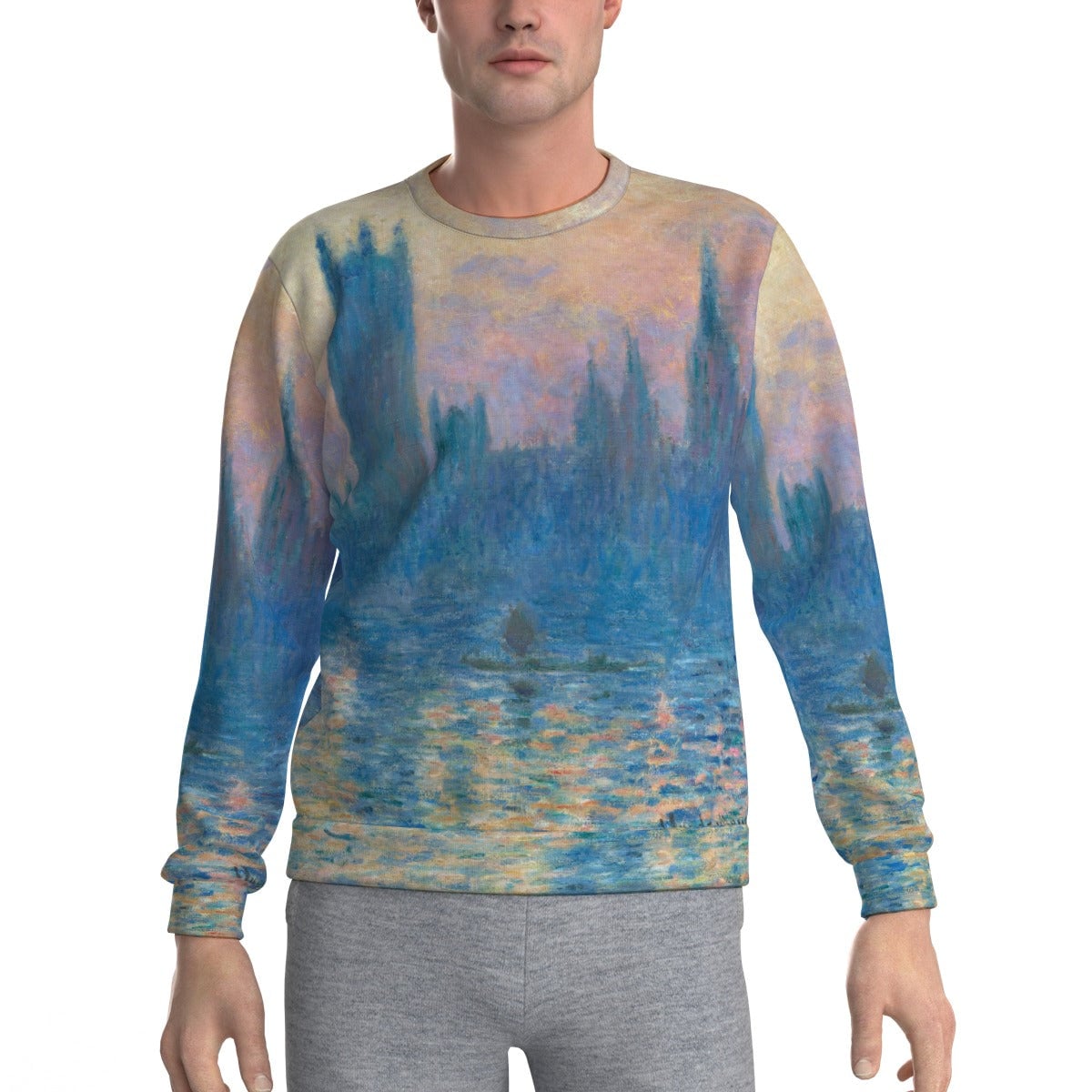 The Houses of Parliament by Claude Monet Sweatshirt