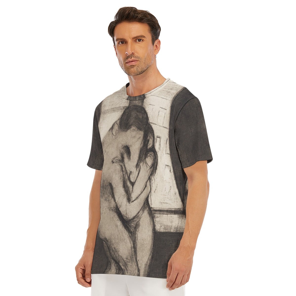 The Kiss by Edvard Munch T-Shirt
