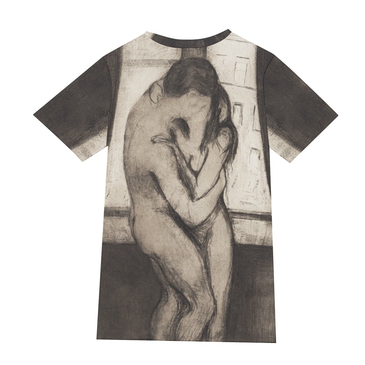 The Kiss by Edvard Munch T-Shirt